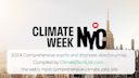 Thumbnail for blog post: New York Climate Week 2024 attendee directory and events calendar/map